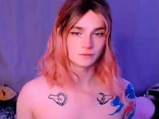 Small tits shemale bonked by 2 horny guys
