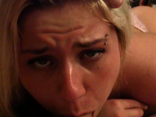 Blonde Anya Reigns Swiped Right Then Suck Big Boner