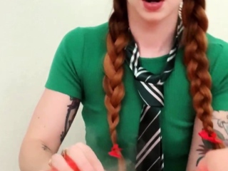Redhead amateur teen webcam action