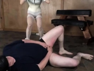 Femdom fetish strap porno