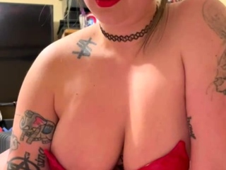 Busty brunette with big boobs rides cock
