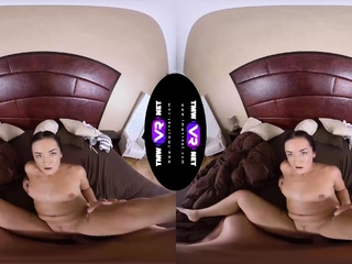 TmwVRnet – Zuzu Sweet – Dude hugs round ass as foreplay